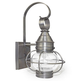 Caged Onion Single-Light Small Outdoor Wall Lantern