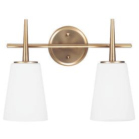 Driscoll Two-Light Bathroom Vanity Fixture