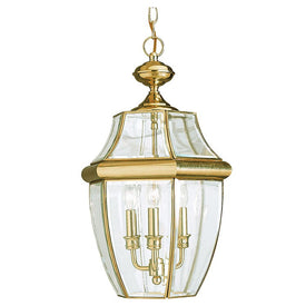 Lancaster Three-Light Outdoor Pendant