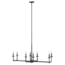 Ansley Eight-Light Linear Chandelier