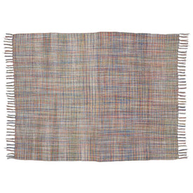 Mina Victory Woven Multi-Color 50" x 60" Indoor/Outdoor Throw Blanket