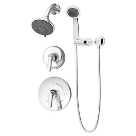 Elm Two Handle Five-Function Shower Trim with Three-Function Handshower without Valves