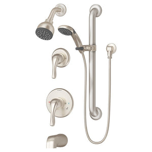 9606-PLR-1.5-TRM-STN Bathroom/Bathroom Tub & Shower Faucets/Showerhead & Handshower Combos