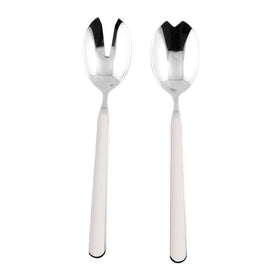 Fantasia Two-Piece China (White) Salad Server Set