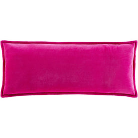 12" x 30" Cotton Velvet Pillow with Insert