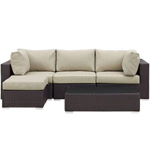 EEI-2172-EXP-BEI-SET Outdoor/Patio Furniture/Outdoor Sofas
