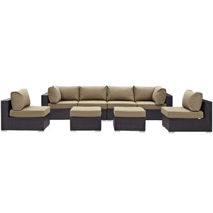 EEI-2204-EXP-MOC-SET Outdoor/Patio Furniture/Outdoor Sofas