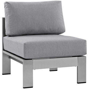 EEI-2561-SLV-GRY Outdoor/Patio Furniture/Outdoor Sofas