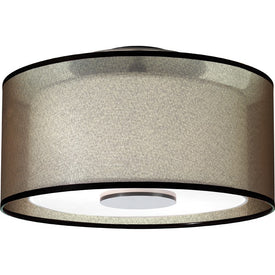 Saturnia Two-Light Flush Mount Ceiling Fixture