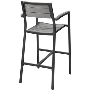 EEI-1754-BRN-GRY-SET Outdoor/Patio Furniture/Patio Bar Furniture