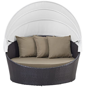 EEI-2175-EXP-MOC Outdoor/Patio Furniture/Outdoor Daybeds