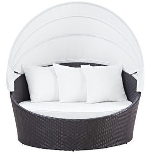 EEI-2175-EXP-WHI Outdoor/Patio Furniture/Outdoor Daybeds