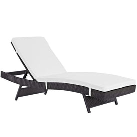 Convene Outdoor Patio Chaise Lounge Chair