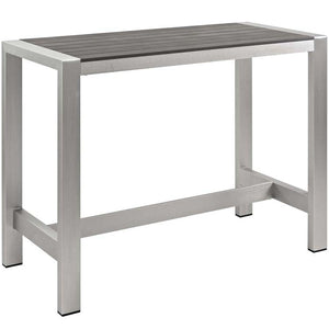 EEI-2587-SLV-GRY-SET Outdoor/Patio Furniture/Patio Bar Furniture