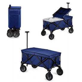 Adventure Wagon Elite Portable Utility Wagon with Table and Liner, Blue