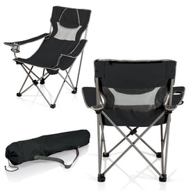 Campsite Camp Chair, Black with Gray