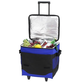60-Can Collapsible Insulated Rolling Cooler