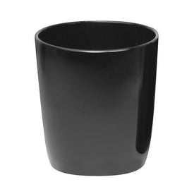 Midnight Black 13 Oz Double Old Fashioned Glasses Set of 4