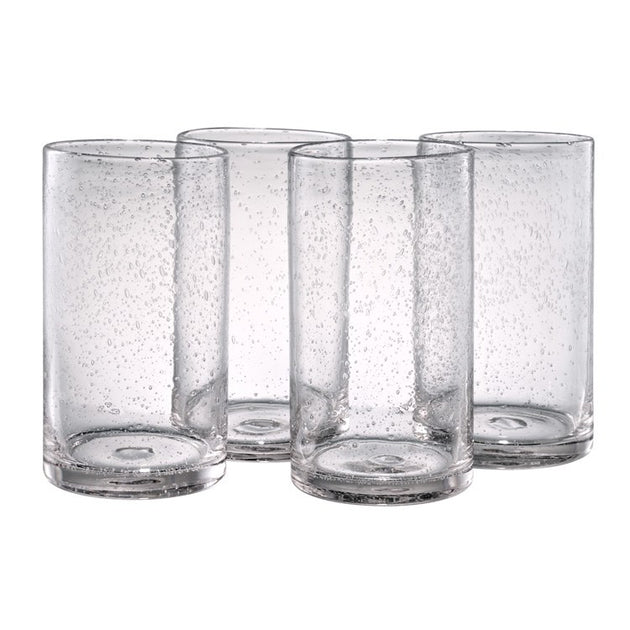 Artland Spa Highball Glass - Set of 4 Aqua