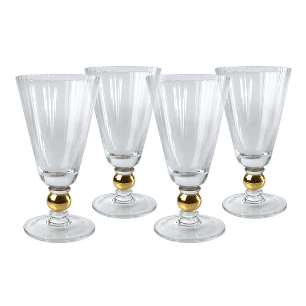 Godinger Dublin Set of 4 12oz All Purpose Glasses - Clear