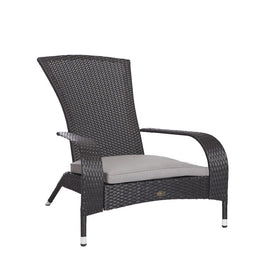 Black Coconino Wicker Chair