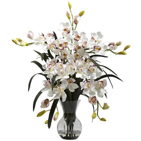 Large Cymbidium with Vase Arrangement