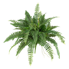 40" Faux Boston Ferns Set of 2