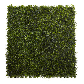 12" Faux x 10" Faux Boxwood Mats Set of 12