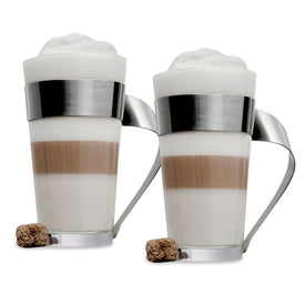 New Wave Caffee Latte Macchiato Glasses for Two