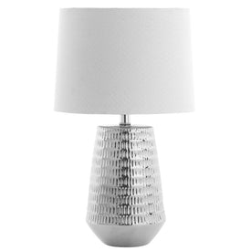 Stark Single-Light Table Lamp - Plated Silver