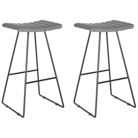 Akito Bar Stool - Gray/Black
