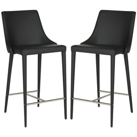 Summerset Counter Stool - Black/Chrome