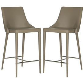 Summerset Counter Stool - Taupe/Chrome