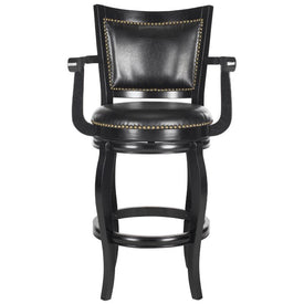 Gitano Swivel Bar Stool - Black