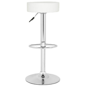 Jude Swivel Bar Stool - White