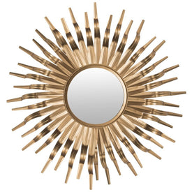 Sun Wall Mirror - Gold
