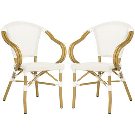 Karine Stacking Armchairs Set of 2 - Beige