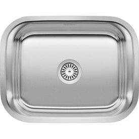 Stellar 23" x 18" x 12" Single Bowl Stainless Steel Undermount Laundry Sink