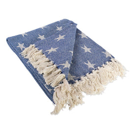 DII Nautical Blue Stars 60" x 50" Throw