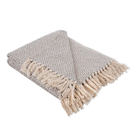 DII Gray Diamond 60" x 50" Throw