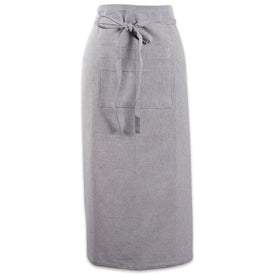 DII Gray Solid Chambray Bistro Apron