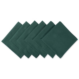 DII Dark Green 20" x 20" Napkins Set of 6