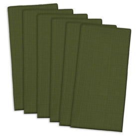 DII Variegated Olive Green 20" x 20" Napkins Set of 6