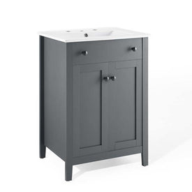 Nantucket 24" Single Bathroom Vanity Cabinet without Top