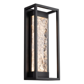 Elyse Single-Light 17" LED Outdoor Wall-Mount Lighting Fixture 3000K
