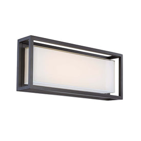Framed Single-Light 20" LED Outdoor Wall-Mount Lighting Fixture 3000K