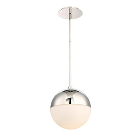 Punk Single-Light 10" Round LED Pendant 3500K