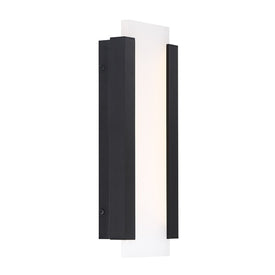 Fiction Single-Light 14" LED Indoor/Outdoor Wall Light 3000K