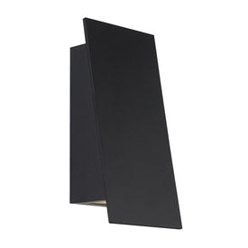 Slant Single-Light 11" LED Indoor/Outdoor Wall Light 3000K