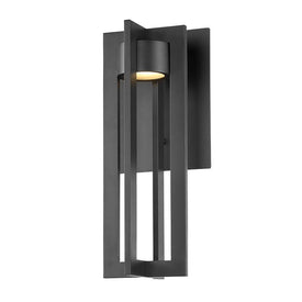 Chamber Single-Light 16" LED Indoor/Outdoor Wall Light 3000K